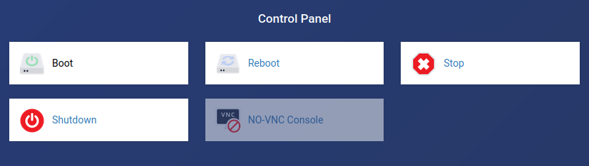 vps control panel