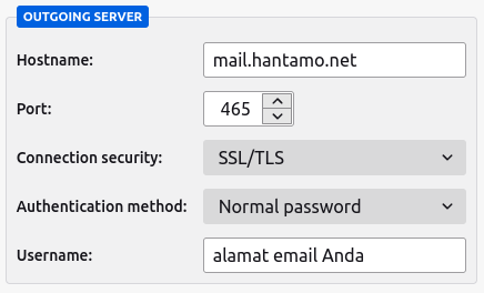 smtp hantamo mail